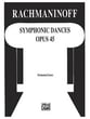 SYMPHONIC DANCES OPUS 45 Study Scores sheet music cover